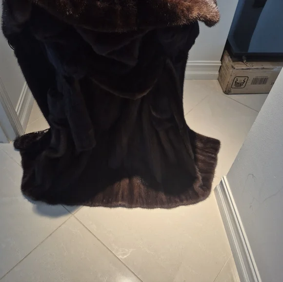 Mink Coat Vintage Sz 10 - Picture 7 of 16